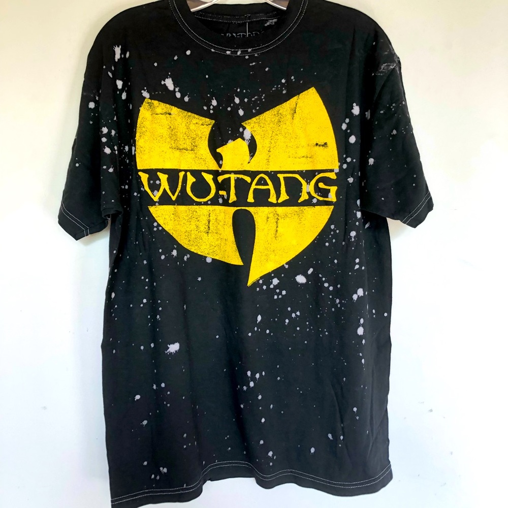 Wu Tang Forever Destroyed Vintage Wash Tee Music Graphic Band T Shirt